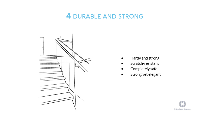 durable and strong glass balustrades